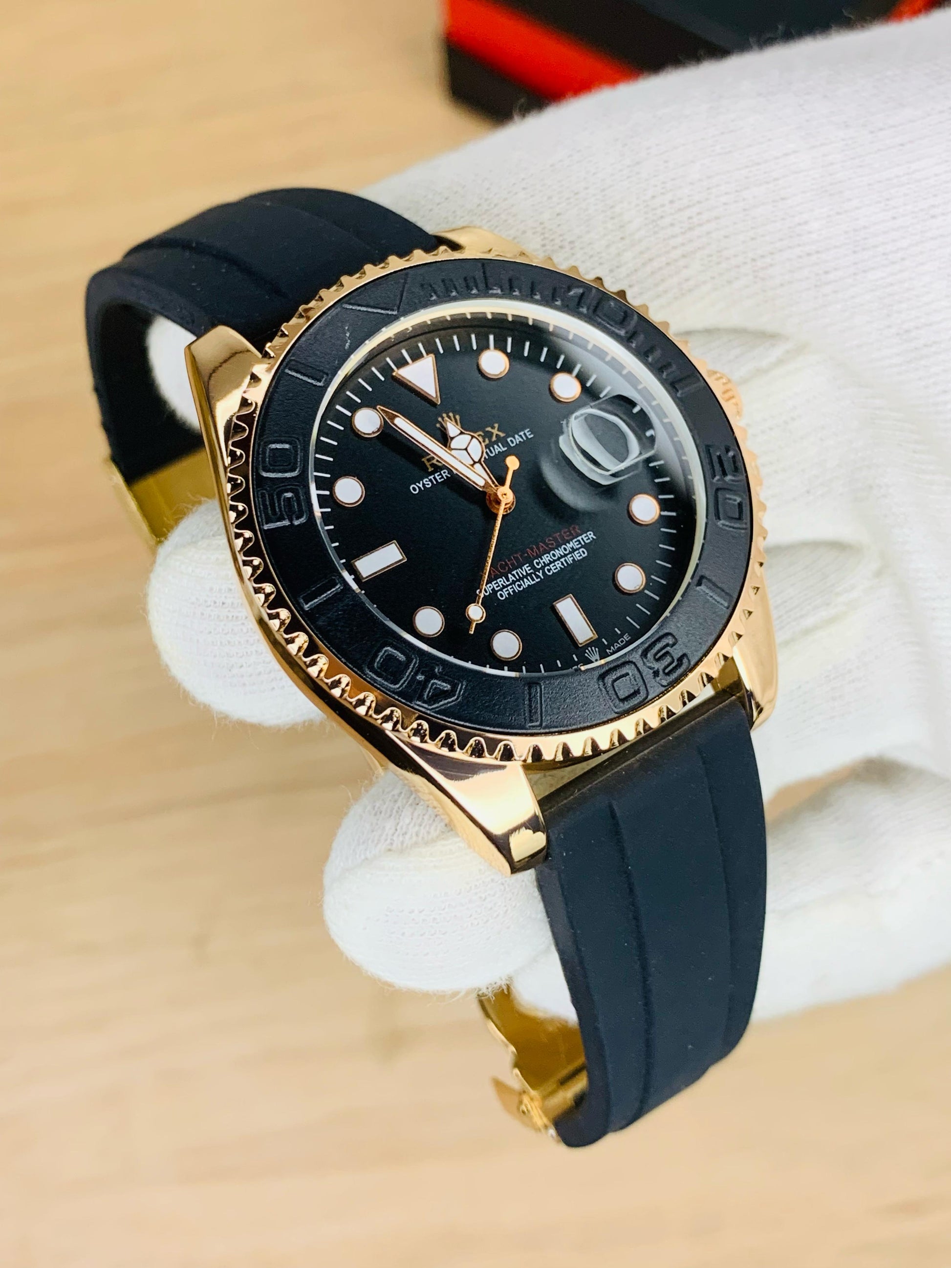 Date Working Watch with Master Lock | Yacht Master Model