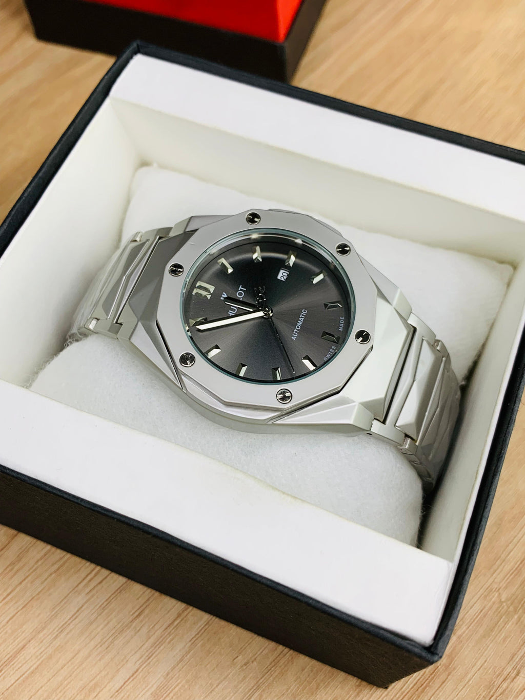 HB Diamond Cut Black