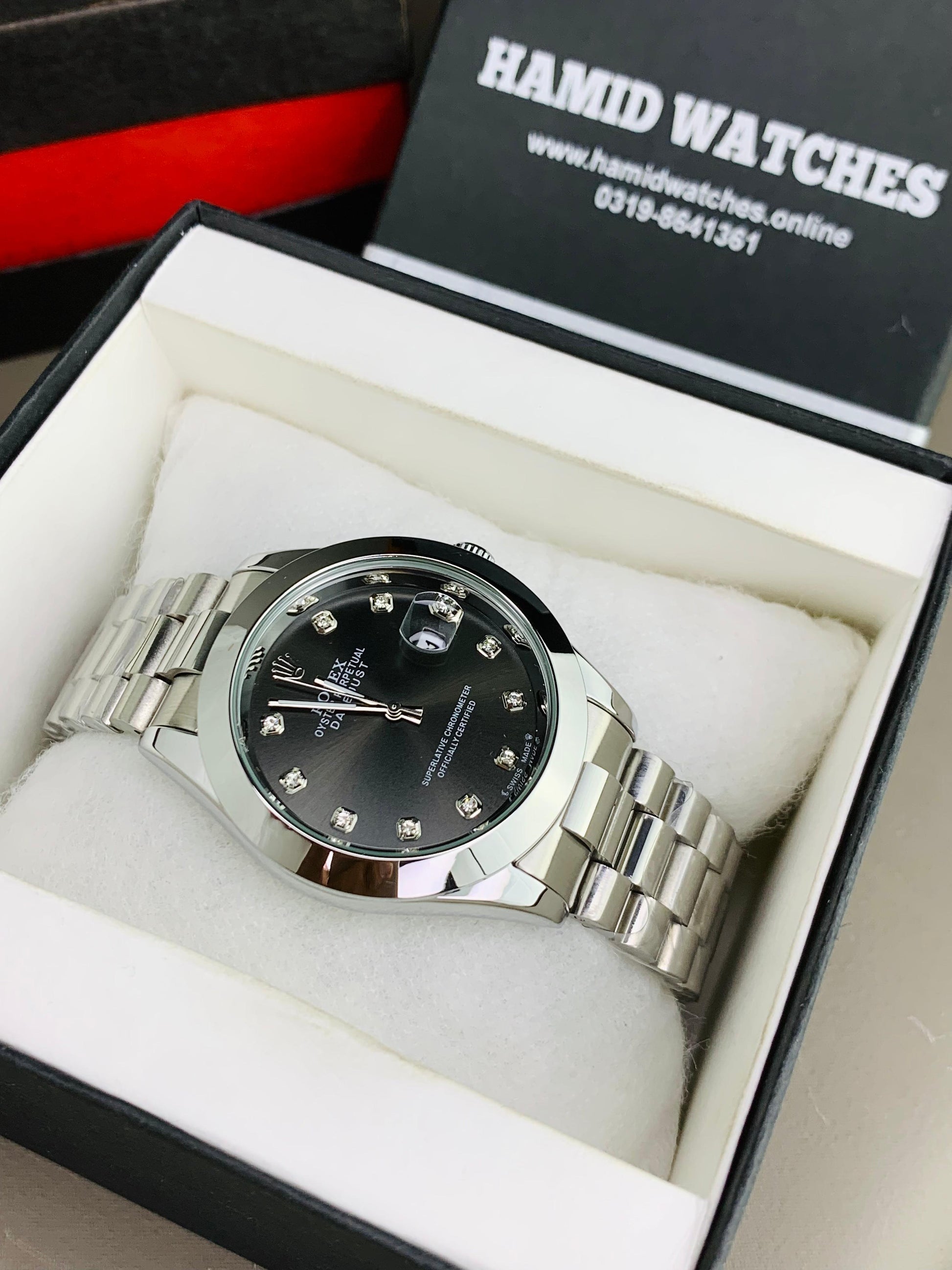 Date Adjustment | Silver Black